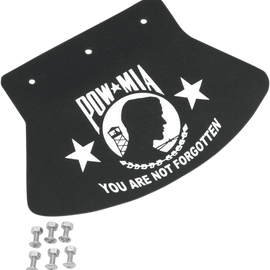 Mud Flap - POW-MIA - 9.5" W x 6.5" H