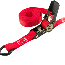 Ratchet Strap - 1" x 15' - Red