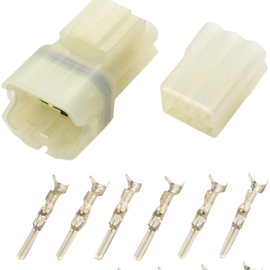 Multi-Conductor Electrical Connectors - Six-Pin - Water-Resistant