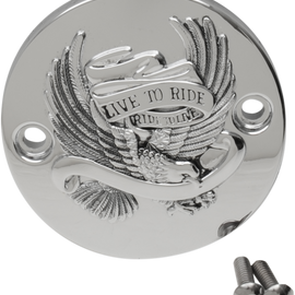 Points Cover - Chrome - Live to Ride - M8