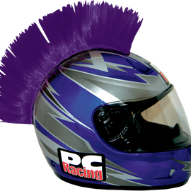 Helmet Mohawk - Purple