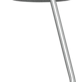 Plain Mirror with Long Stem