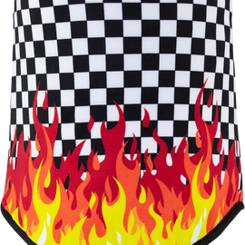 SportFlex™ Neck Gaiter - Checkered Flames