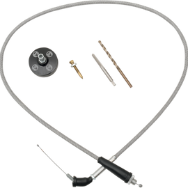 Carburetor Cable Cover - Black - Blaster