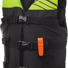 Youth Hydro Vest - Black/Neon Yellow