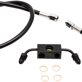 Brake Line - Black - XL ABS