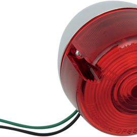 Rear Turn Signal Assembly - Red - Single Filament