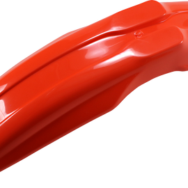 Universal Supermoto Front Fender - Orange