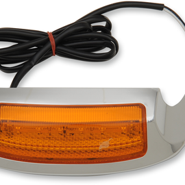 Front Fender Tip Light - 14-17 FLT - Amber
