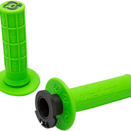 Grips - Defy - Lock-On - 4-Stroke - Green