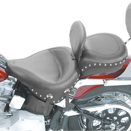 Wide Studded Seat - Driver's Backrest - Softail '00-'05