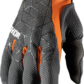 Draft Gloves - Charcoal/Orange - XS