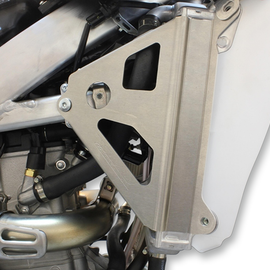 Radiator Brace - Silver - Yamaha