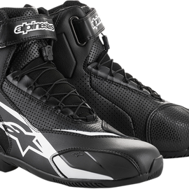 SP-1 v2 Vented Shoes - Black/White - US 9 / EU 43