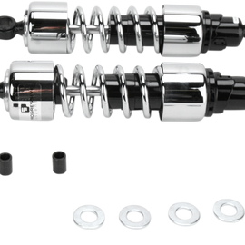 Shocks - 412 Cruiser Series - Chrome - 13" - Heavy Duty