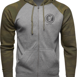 Target Zip Fleece - Camo - Medium