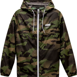 Cruiser Windbreaker Jacket - Camo -  Medium