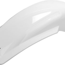 Universal MX Front Fender - White