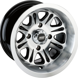 Wheel - 547X - Rear - Chrome - 12x8 - 4/136 - 4+4