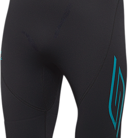 Breaker Wetsuit - Black/Aqua - Small