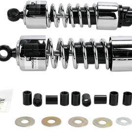 Shocks - 412 Cruiser Series - Chrome - 13" - Standard/Heavy Duty