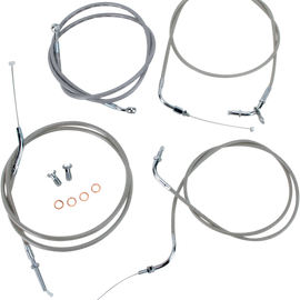 Cable Line Kit - 18" - 20" - XVS650CL - Stainless Steel