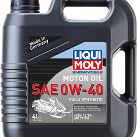 Snowmobile Synthetic Oil -  0W-40 - 4 L