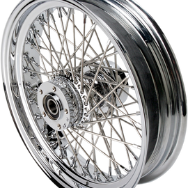 Rear Wheel - 60 Spoke - Single Disc/No ABS - Chrome - 16"x3.50" - '08+ XL