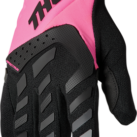 Women's Spectrum Gloves - Pink/Black - Medium