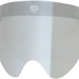 3-Snap Flip Shield - Short - Silver Mirror