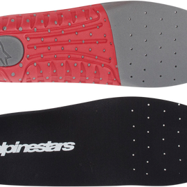 Tech 7 Footbed - Gray/Red - Size 7