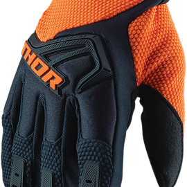 Youth Spectrum Gloves - Midnight/Orange - Small