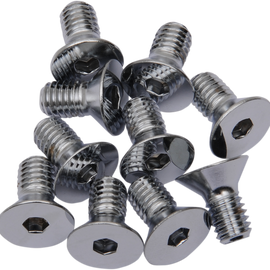 Tornillos allen de cabeza plana 3/8"-16 x 1" cromo