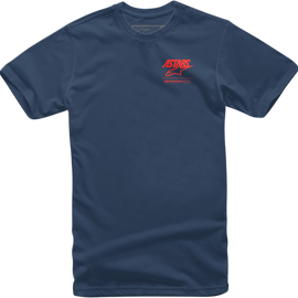 Back Mix T-Shirt - Navy - Medium