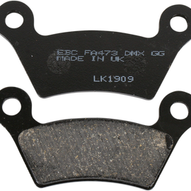Organic Brake Pads - Spyder - FA473