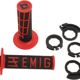 Grips - Emig - Racing - Black/Red