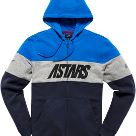 Grupo Zip Hoodie - Blue/Navy - Large