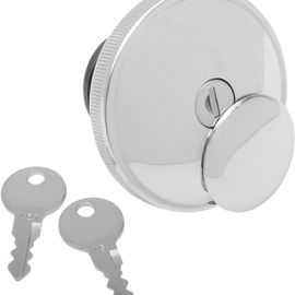Locking Gas Cap - Chrome - Non-Vented1764583687