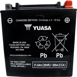 AGM Battery - YIX30L-BS 1.4 L