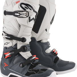 Tech 7 Boots - Gray/White - US 8