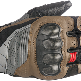 Belize Drystar® Gloves - Black/Brown/Red - 2XL