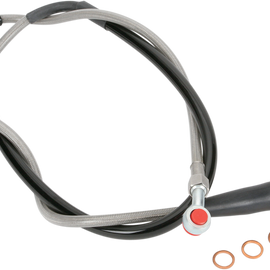 Brake Line - Front - Stainless Steel - Honda