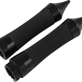 Black/Rubber Dead End Grips