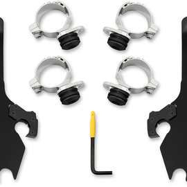 Batwing Mounting Kit - Black - Scout