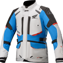 Honda Andes v3 Drystar® Jacket - Gray/Blue/Red - Medium