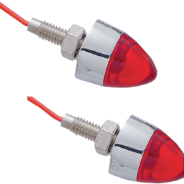 Bullet Mini Marker Lights - Red