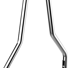 Round Tapered Sissy Bar - Chrome - 10"030313224