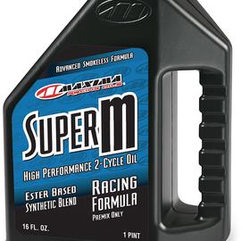 Super M Premix 2T Oil - 16 U.S. fl oz.