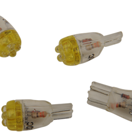 Mini Wedge LED Bulbs - Amber