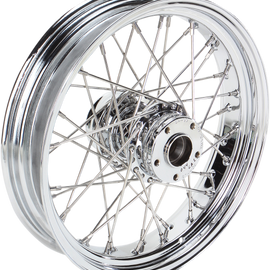 Rear Wheel - 40 Spoke - Single Disc/No ABS - Chrome - 16"x3.50"